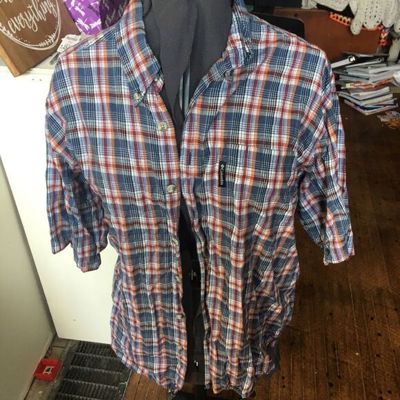 Columbia plaid button down shirt - Picture 1 of 2